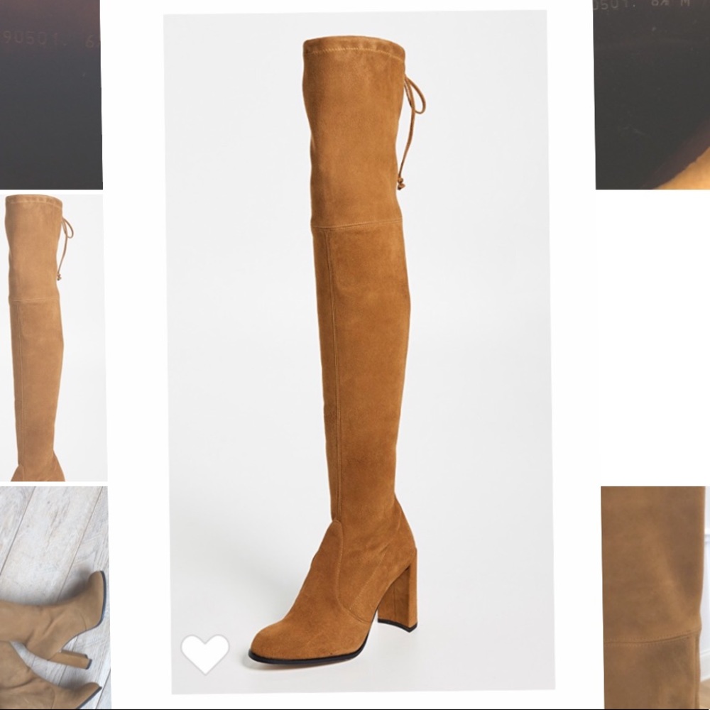 NWOT Stuart Weitzman OTK ‘Hiline’ Boot in ‘Bridle’